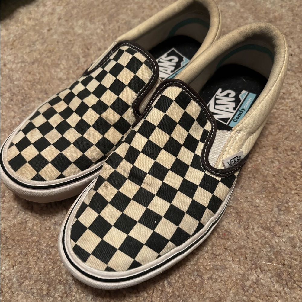 Vans Checkerboard Slip-On Sneakers